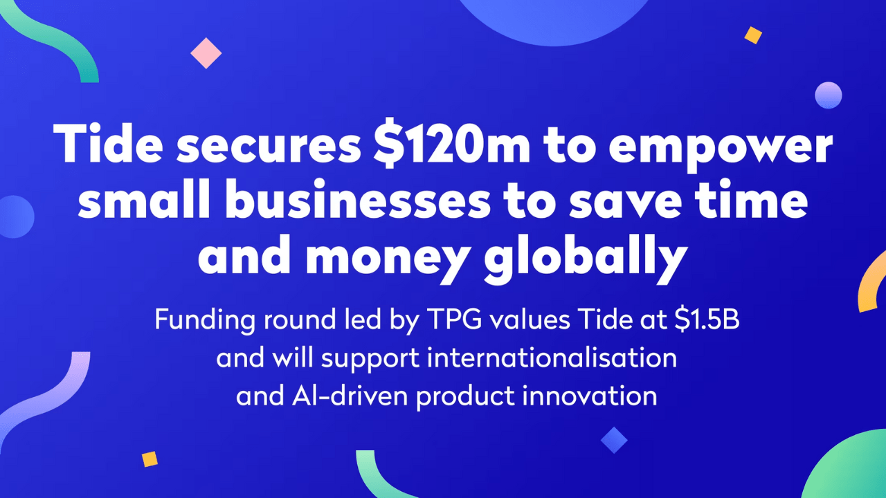 Brytyjski Tide nowym jednorożcem. Wycena wzrosła do 1,5 mld USD