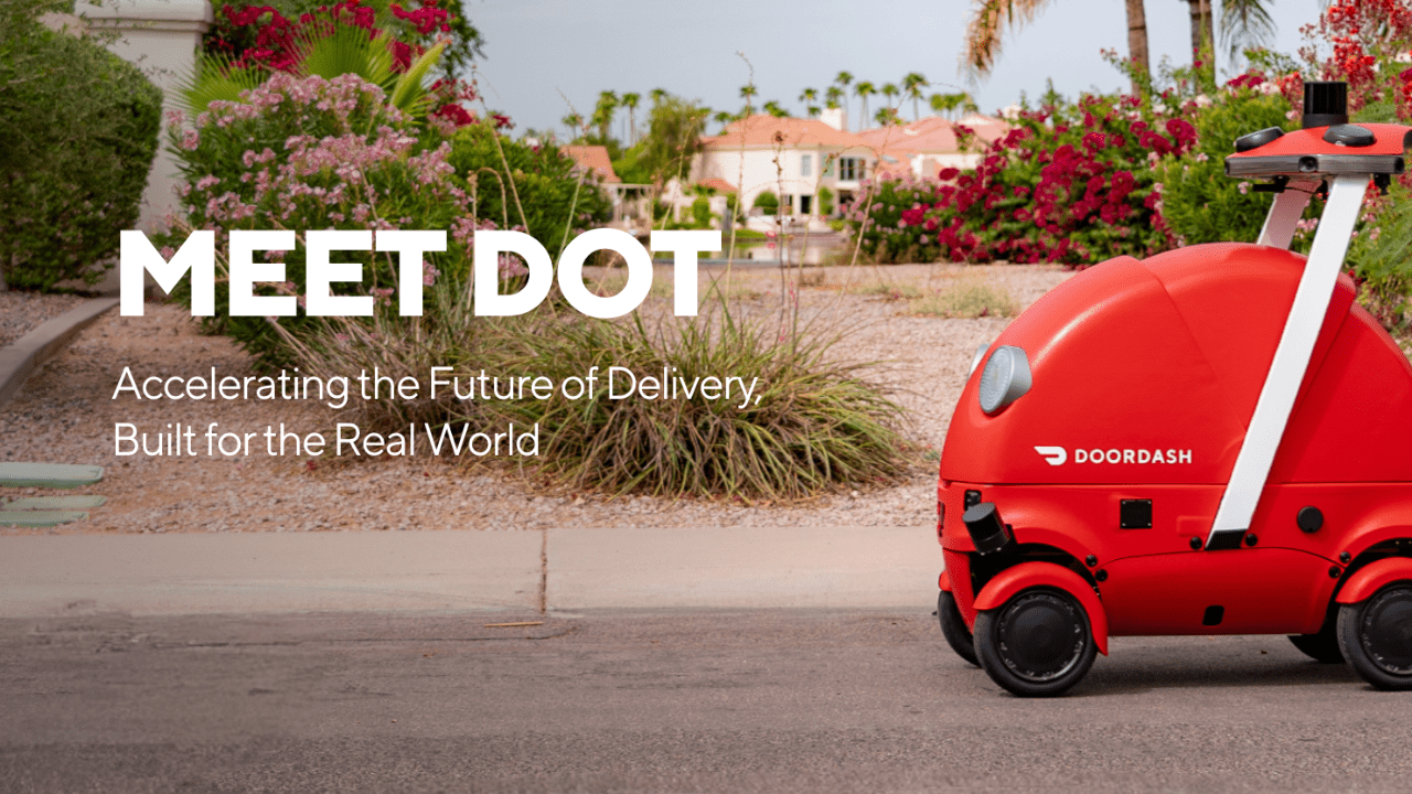 Mały, ale wariat. DoorDash wjeżdża z nowym robotem