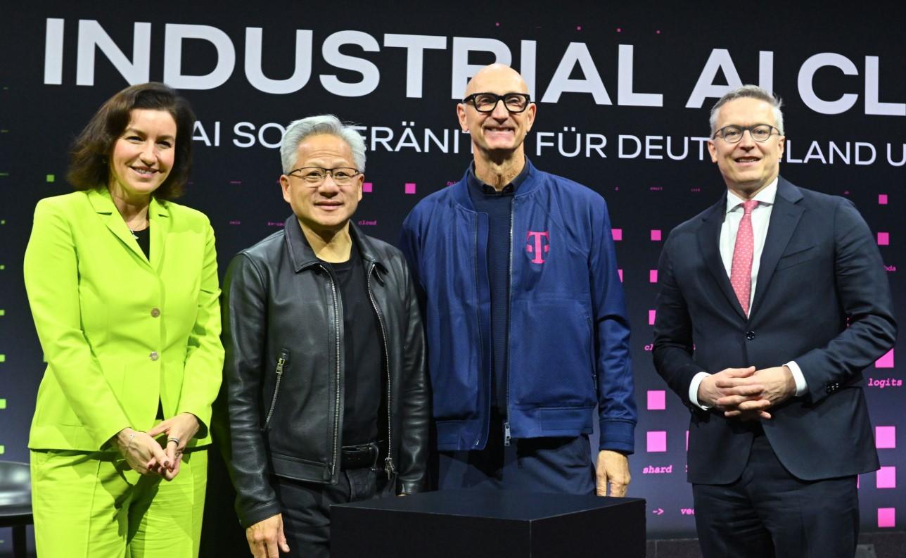 Nvidia i Deutsche Telekom budują w Niemczech centrum danych o wartości 1 mld euro