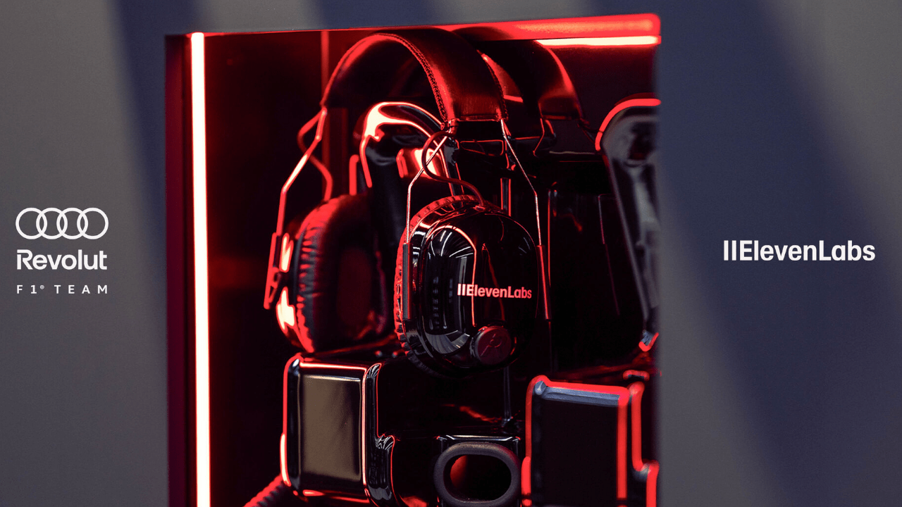 ElevenLabs parkuje w padoku F1: startup oficjalnym partnerem Audi Revolut F1 Team