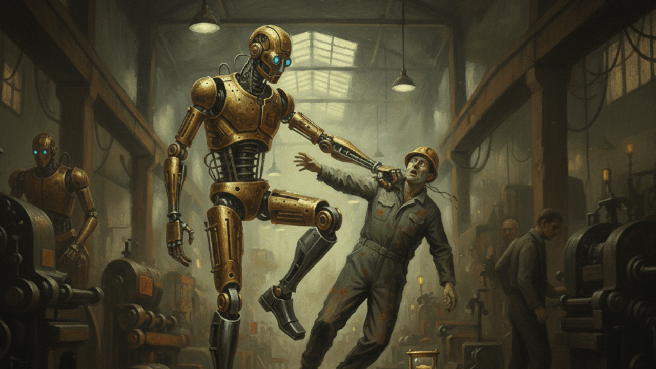 Zaczęło się! Roboty wyrzucają robotników na bruk!