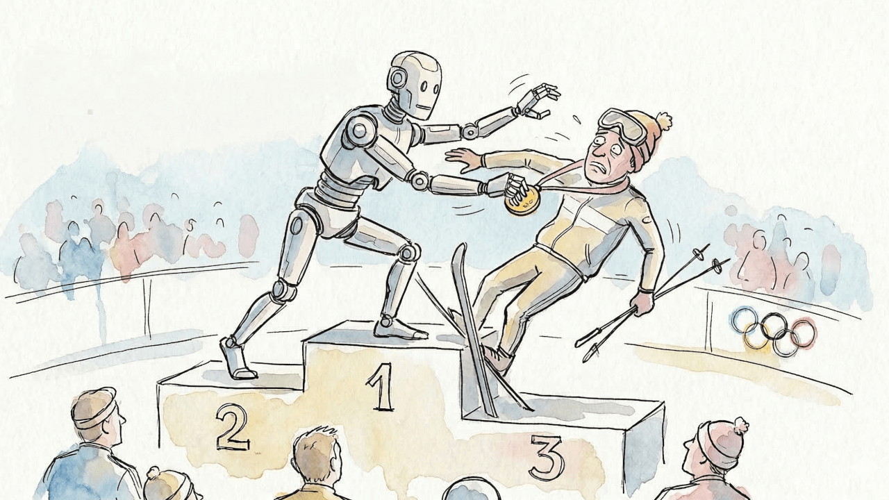 Zaczęło się! AI spycha sportowców z podium!
