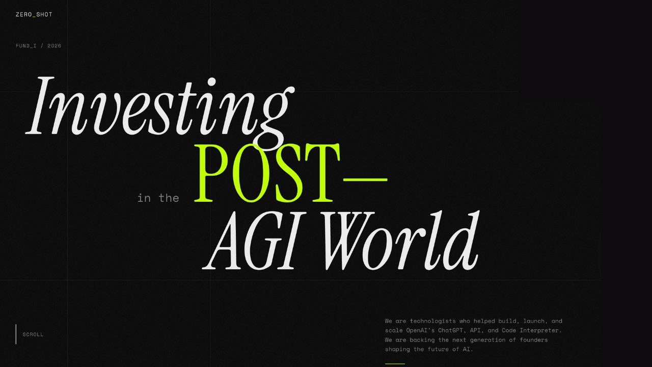 Weterani OpenAI ruszają z własnym funduszem. Zero Shot chce zainwestować 100 milionów USD w przyszłość AI