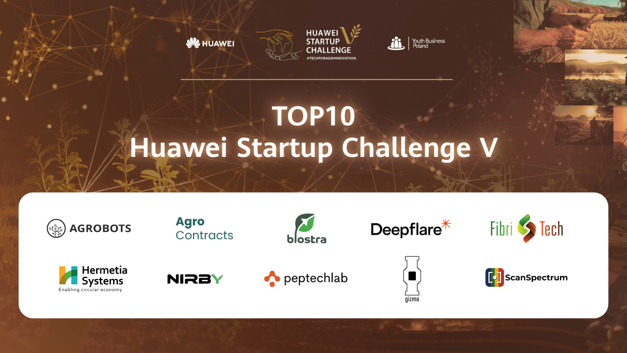 Znamy TOP10 startupów, które wchodzą do finału Huawei Startup Challenge V