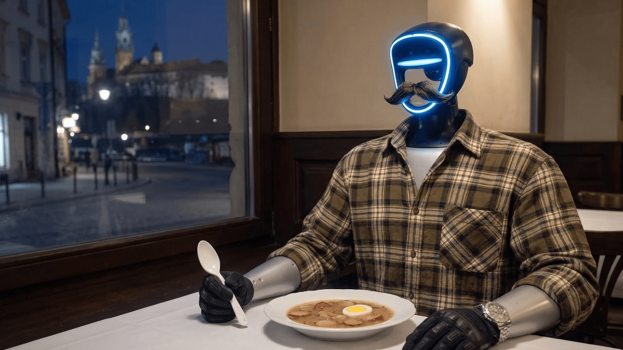 Edward Warchocki, czyli pierwszy robot z wąsami