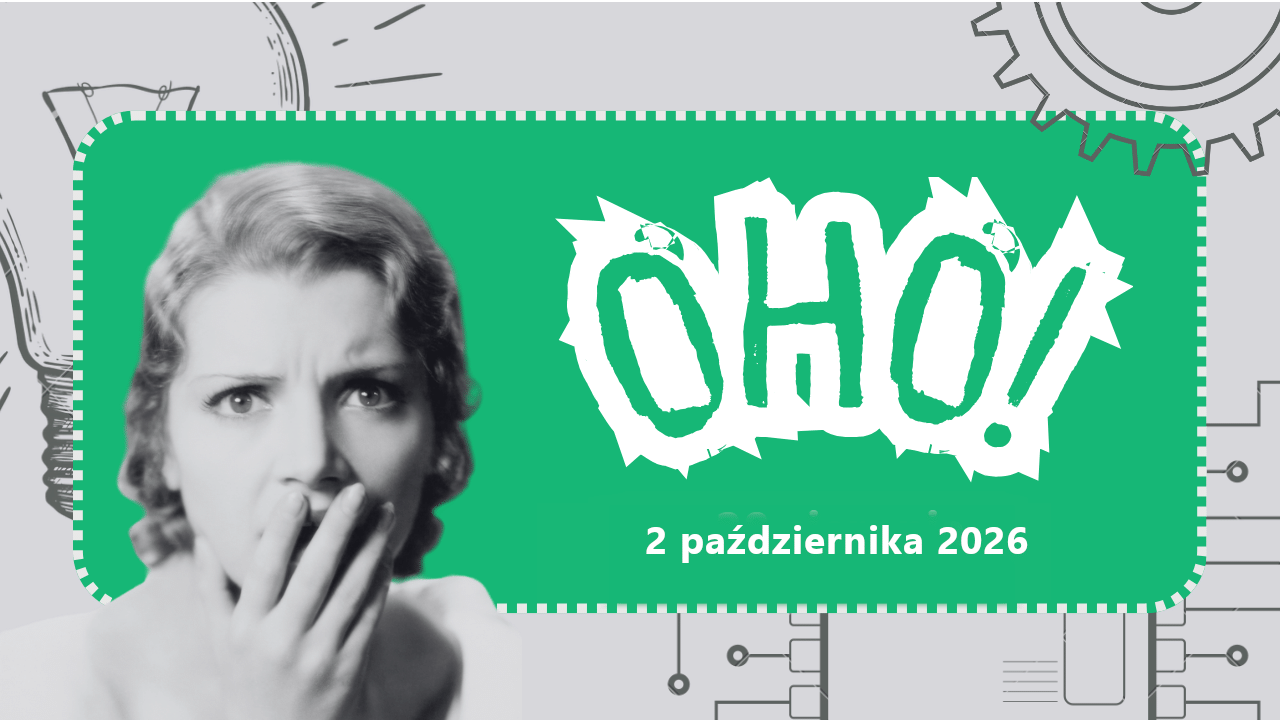 #OHO!: Jessica Karlińska chce się z Tobą zmatchować, Mirosław Skwarek grzebie przedsiębiorczość, a Artur Racicki jest trzeźwy