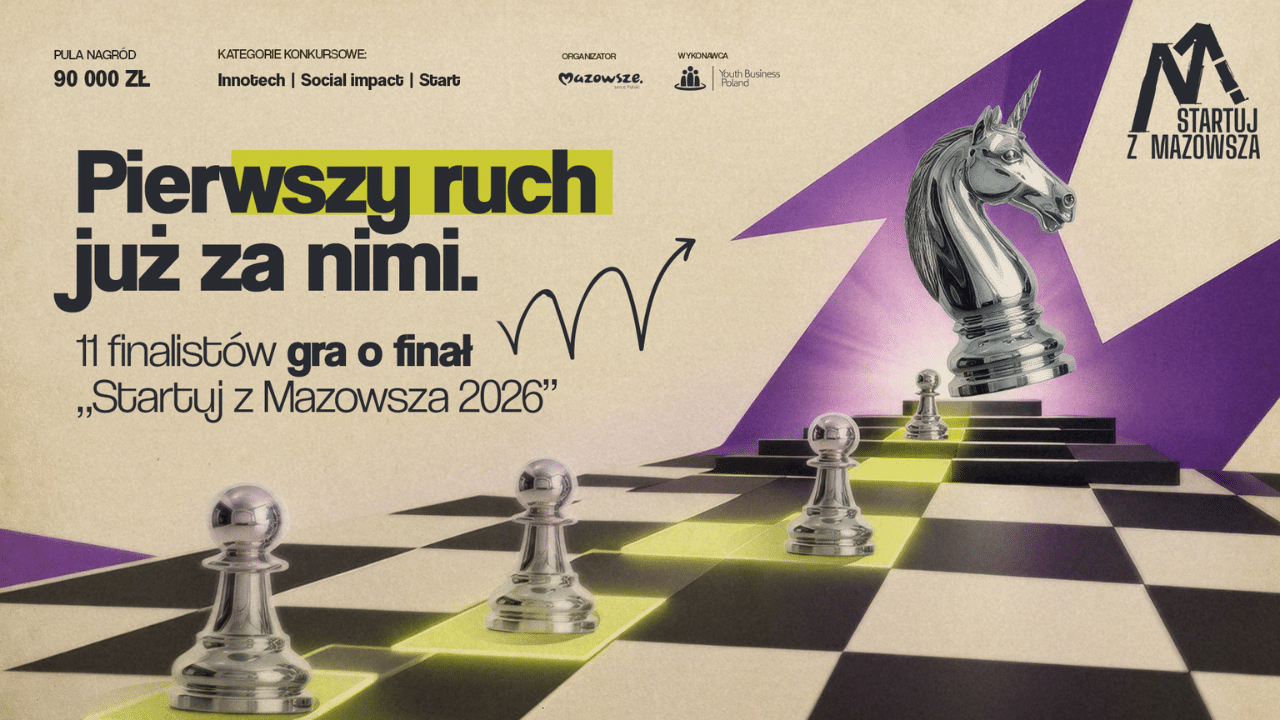 Od robotów humanoidalnych po medtech. Poznaliśmy 11 finalistów konkursu „Startuj z Mazowsza”
