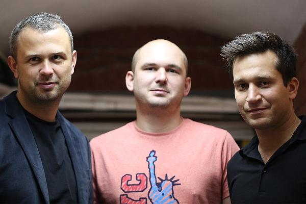 Na zdjęciu (od lewej): Michał Skrzyński, Marcin Popielarz i Marcin Kurek
